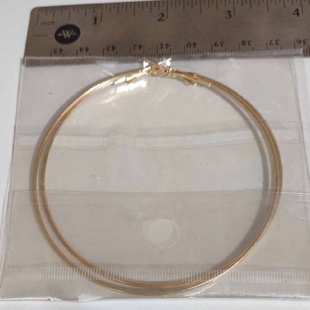 Gold Hoop Earrings